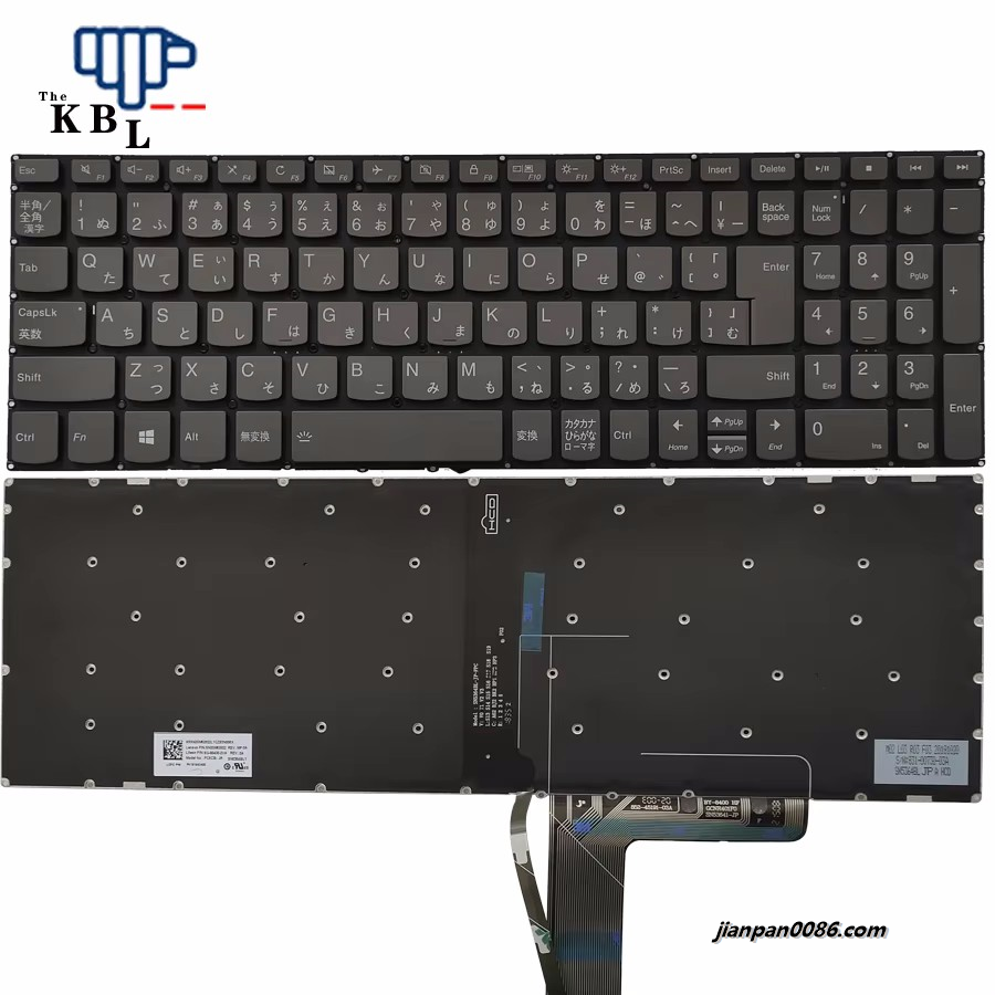 Picture of Original New Japanese Language For Lenovo 330-15 Black Laptop Keyboard SG-86430-2VA 400PTDH2695