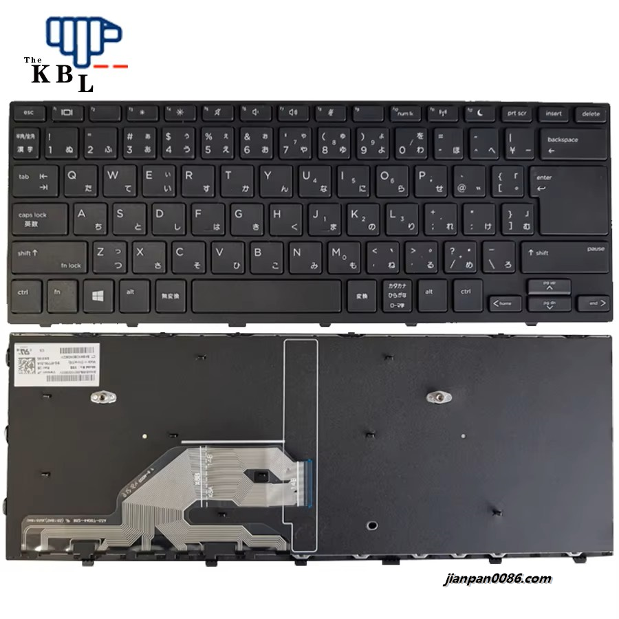 Picture of Oraginal New Japanese Language For HP Probook 430 440 445 G5 Nobacklit Laptop Keyboard SG-87700-2VA SN6165  A833 21006E191 