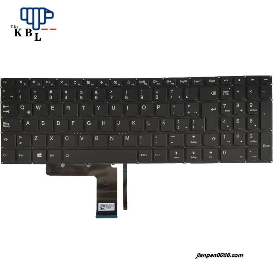 Picture of Original New Latin Language For Lenovo IdeaPad 310-15 Backlit Laptop Keyboard PK131133A15 SN20M3000 SG-84150-74A 38P11593
