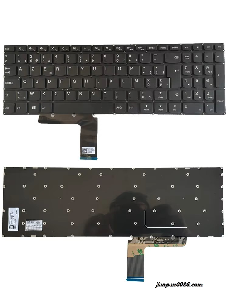 Picture of Original New Belgium Language AZERTY For Lenovo Ideapad 310-15 Nobacklit Laptop Keyboard SG-84100-2JA PK1311A3A22 E277