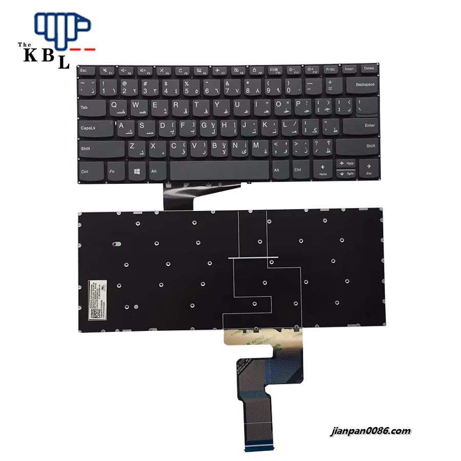 Picture of Original New Arabic LanguageFor Lenovo IdeaPad 330-14 Gray Laptop Keyboard SN20M61539 PK131DY4A06 4PE594