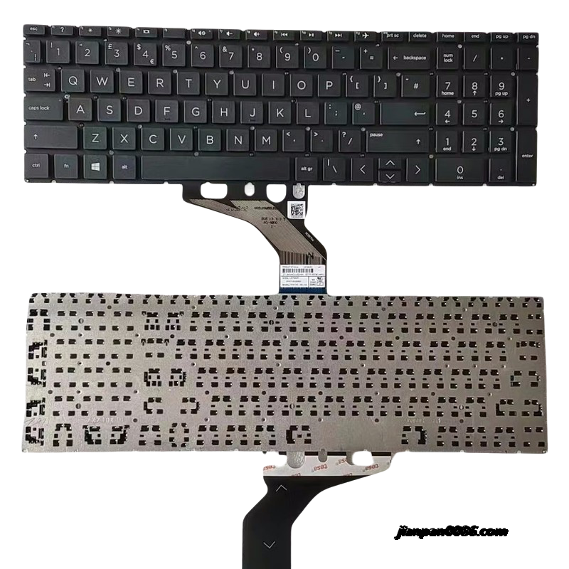 Picture of Original 13882 New UK Language For HP Pavilion 15-DA 15-DB 15-DW Black Nobacklit Laptop Keyboard M17K53GB3930 