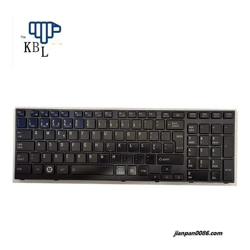 Picture of Original New Portugue Language For Toshiba Satellite A660 A665 A670 A665D NoBacklit  Laptop Keyboard PK130CX2C12 28PTDH958