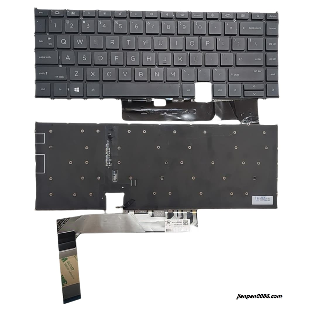 Picture of Original US Language For HP EliteBook X360 1040 G7 Black Backlight Keyboard SG-A2280-XUA SN7193BL1 PK132VG2B00 C172