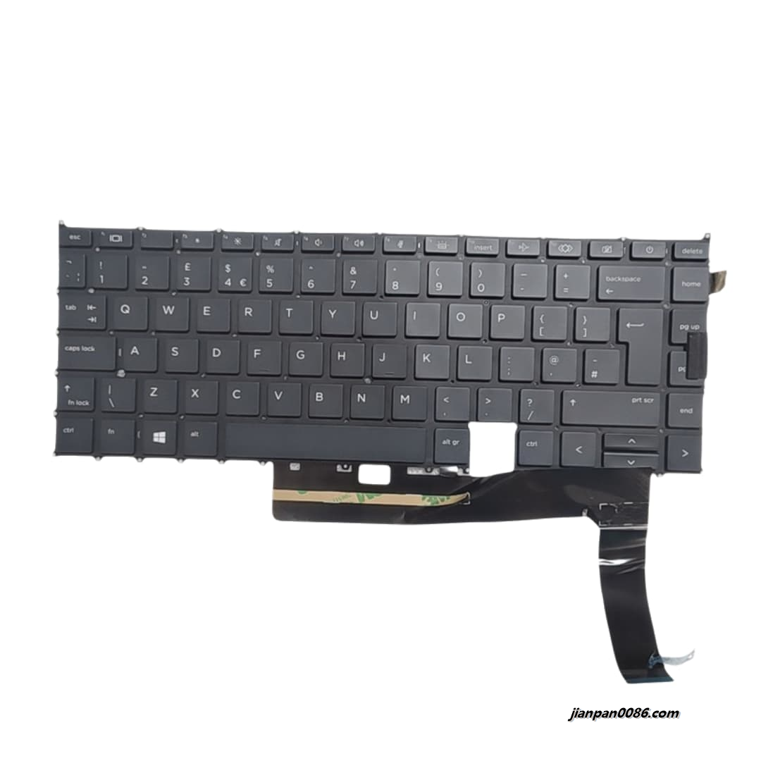 Picture of Original UK Language For HP EliteBook X360 1040 G7 Backlight Keyboard SG-A2270-2BA SN7193BL PK132VG2A10 C172