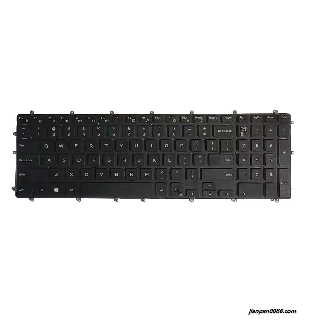 Picture of Original New US Language For Dell  15-G3 3590 Black NOBacklight Laptop Keyboard SG-85100-XUA SN7251 DP/N:0H9P3P 1PA529 19142