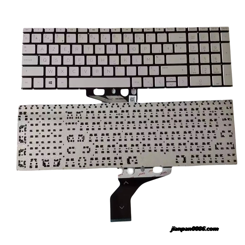 Picture of Original New Belgium Language For HP 15-DA 15-DB 15-DX 15-DR 15-CR 15-CS Silver Laptop Keyboard HPM17K53BO6930 TDH4301 