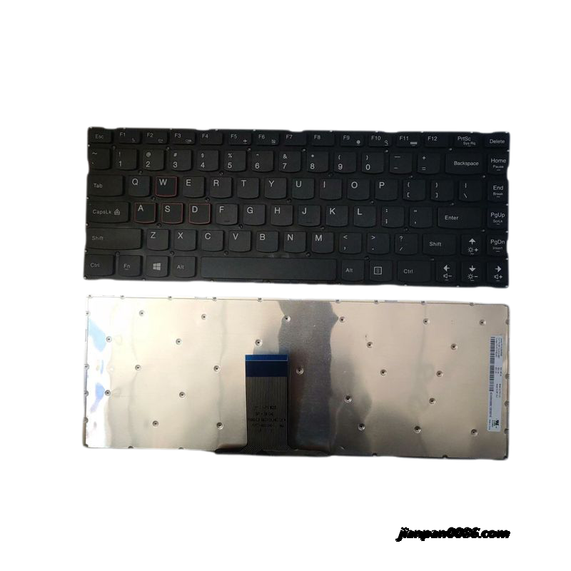 Picture of Oraginal New US Language For Lenovo Y40-70 Y40-80 Black Laptop Keyboard MP-131062A00  SN20H56068  TDH9049