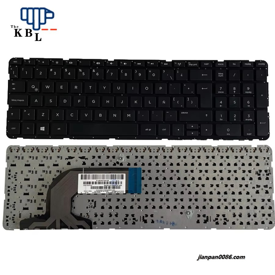 Picture of Oraginal New Latin Language For HP P15 PAVILION15 15-E Laptop Keyboard 550132600-035-G 10PE438