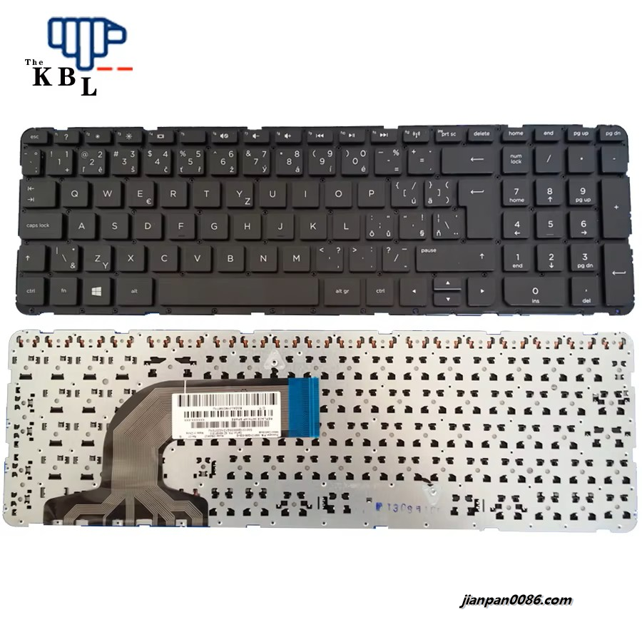 Picture of Oraginal New Czech Language For HP Pavilon P15 15-E000 15-E 15-N000 15-N Laptop Keyboard 55012YU00203G140114002E