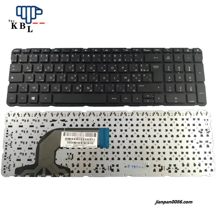Picture of Oranigal New Arabic Language For HP Pavilon P15 15-E000 15-E 15-N000 15-N  Laptop Keyboard BDYZT3AM85M004
