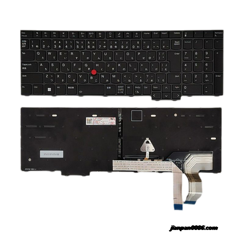 Picture of Original New Japanes Layout For Lenovo Thinkpad T16 P16s Gen1 Backlit Laptop Keyboard SG-B1530-2VA SN3103B01 5N21K05104 PK132XX2B12 C122