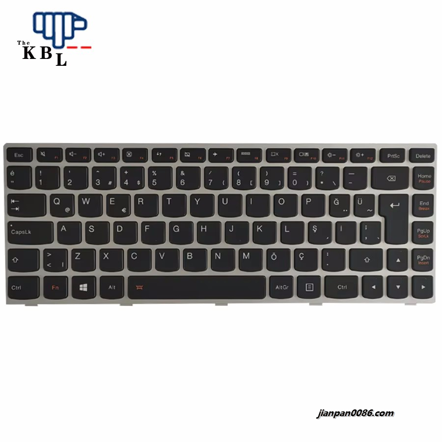 Picture of Original New Turkey Language For Lenovo G40 G40-70 G40-75 G40-80 N40-70 N40-30 Black Backlight Laptop 25215592 T5G1B-TUR  E348 1P6303