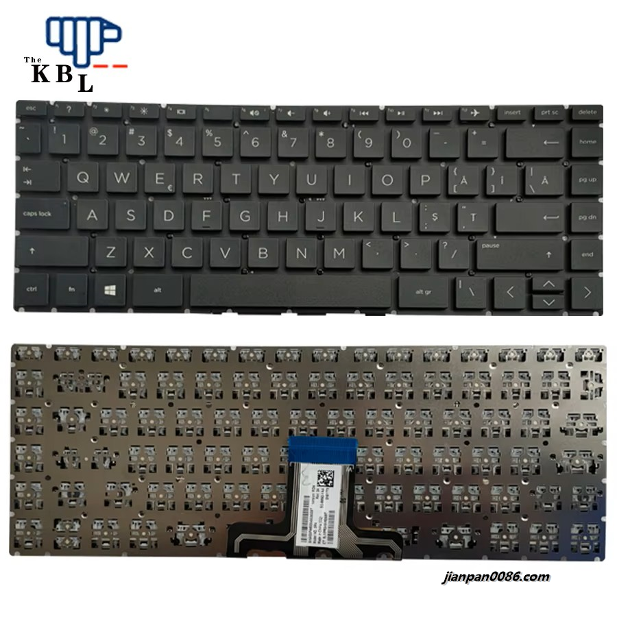 Picture of Original New Romania  Language For HP Pavilion x360 14-CD 14-CE black NoBacklight Laptop Keyboard SG-99560-YAA  SN61773 40P9668