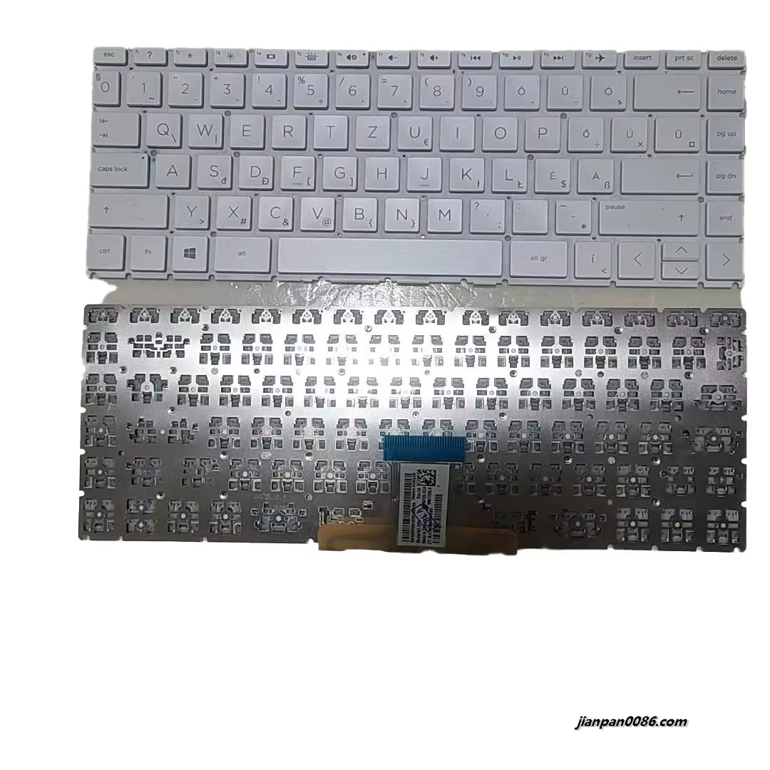 Picture of Original New Hungarian Language For HP 14-CD White backlight Laptop Keyboard SG-A0120-XGA SN6175BL5 11PA520 19043