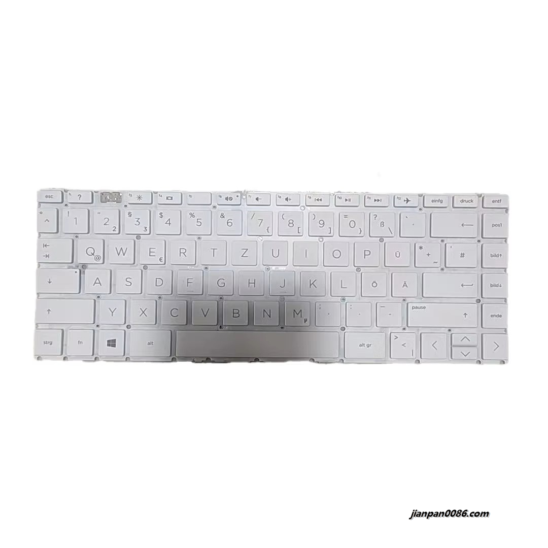 Picture of Original New Germany Language For HP 14-CD Black Nobacklight Laptop Keyboard SG-A0900-XDA SN6196BL 1PA520 19039