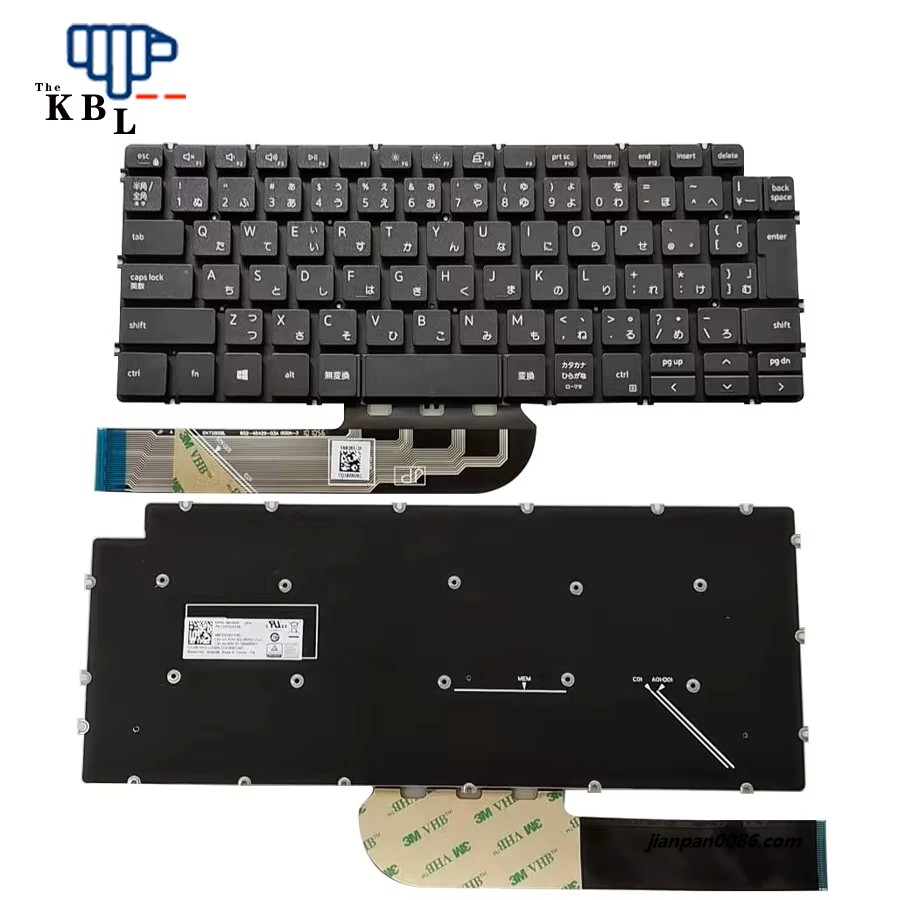 Picture of Original New Japanese Language For Dell Inspiron 7490 5390 5391 5490 5491 7391 Black Laptop Keyboard SG-98400-2VA 0914NV SN8285