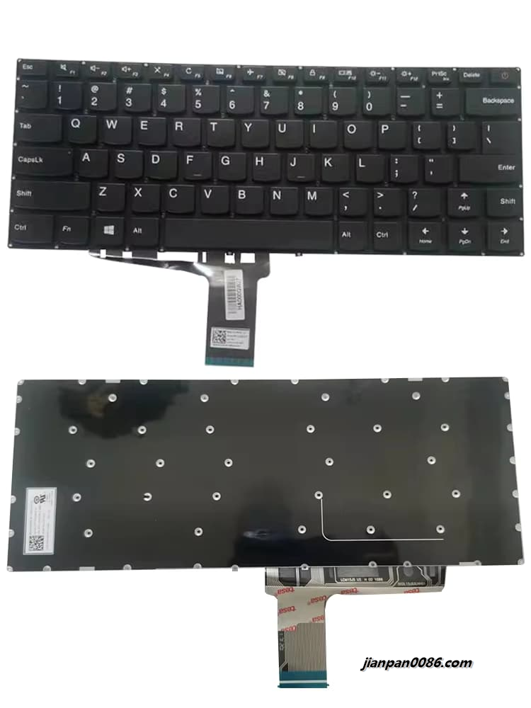 Picture of Original New US Language For Lenovo 110-14 Laptop BLack Keyboard PM4NR-US PK1311T1A00 2P5609