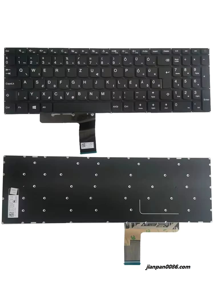 Picture of Original New Hungary Language For Lenovo 110-15 310-15 BLack Laptop Keyboard PM5NR-HG PK1311S4A21 10P13950