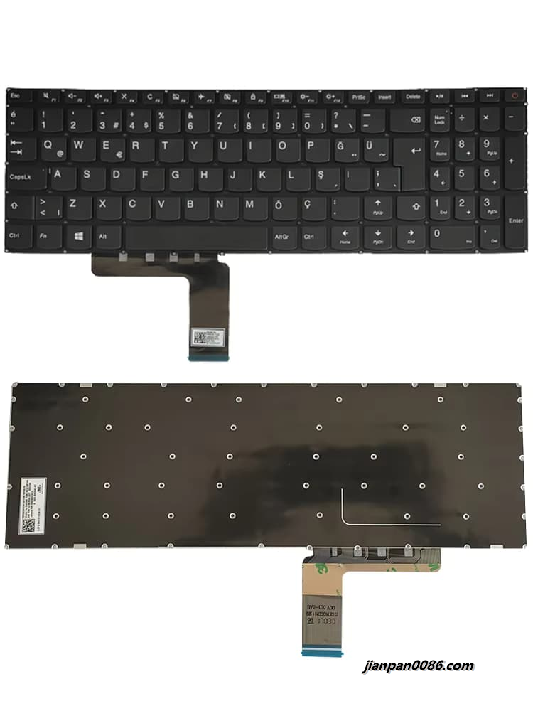 Picture of Original New Turkey Language For Lenovo IdeaPad 110-15 Laptop Keyboard PK1311S2A13 SN20K93015 9Z.NCSSN.20T 2P5937