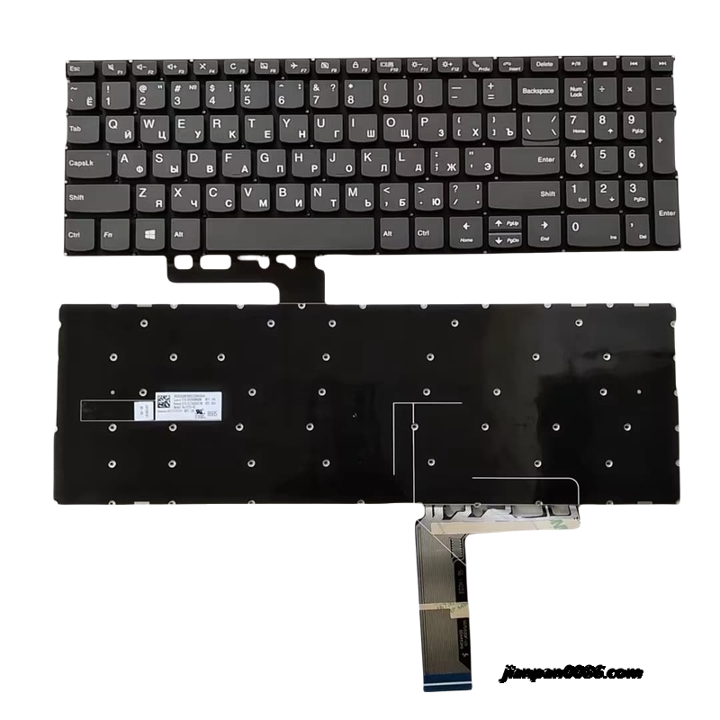 Picture of Original New Russian Language For Lenovo Yoga C740 C740-15IML ThinkBook 15 IMLXiaoxin 15IIL 2019 2020 Grey NoBacklit Laptop Keyboard V171020AS1-RU TDH5390