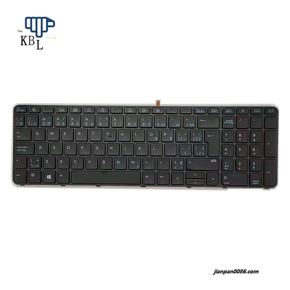 Picture of Original New Canada-French Language For HP 450 G3 450 G4 655 G2 650 G2 Black Backlight Laptop Keyboard SG-80660-87A 38PTDH5095