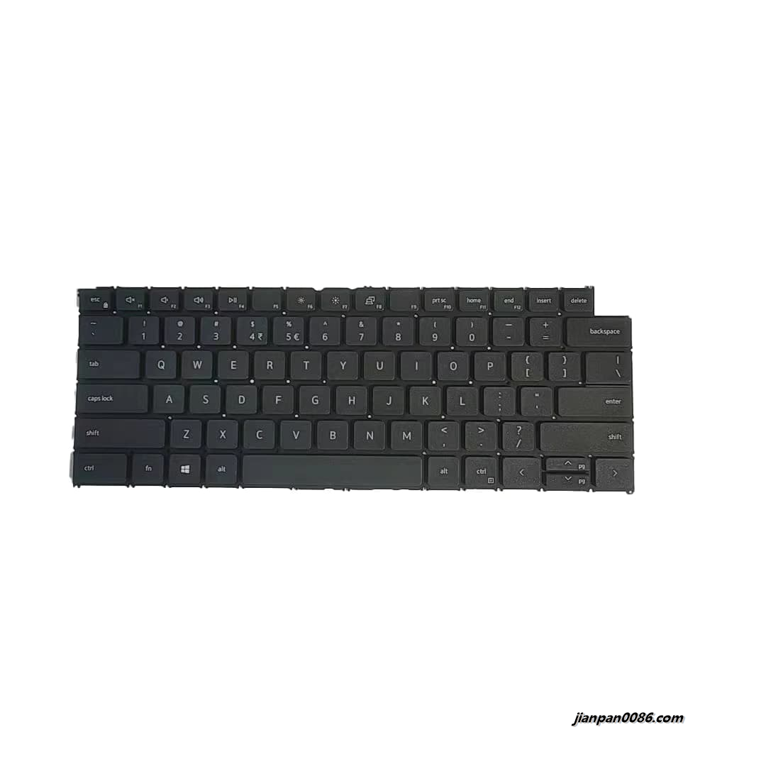 Picture of Original New USI Language For Dell 3420 5310 NEW7490 Grey Backlight Laptop Keyboard SG-5791-XUA SN2010 DP/N:04WFWPJ   A565