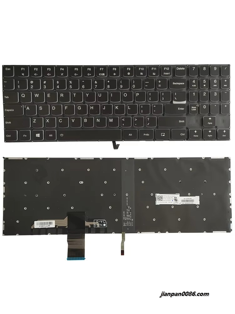 Picture of Original New US Language For Lenovo Legion Y520 Y720 Backlit Laptop Keyboard PK13171A00 SN20Q73385 7P5887