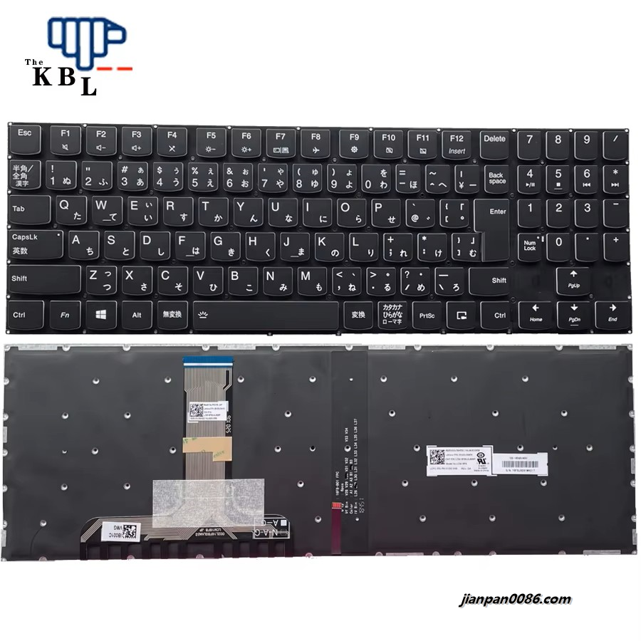 Picture of Original New For Lenovo Legion Y520 Y720 Japanese Language Backlit Laptop Keyboard SN20U39455 9266E