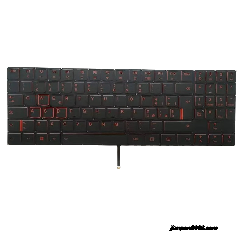 Picture of Original New Italy Language For Lenovo Legion Y520 Y720 Backlit Red Word Laptop Keyboard PK1313B4B02 TDH3608