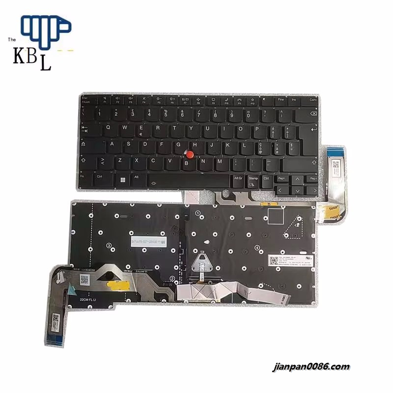Picture of Original New Italy Language For IBM Thinkpad T14S Gen4 Black Backlight NoFrame Laptop Keyboard SG-B1460-2JA SN3103 PK132D62A14