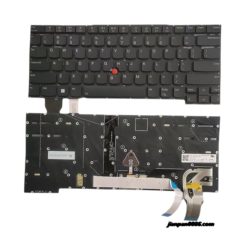 Picture of Original New US Language For Lenovo Thinkpad T14S Gen2 Backlit Laptop Keyboard SG-A5150-XUA PK131VP1B00 SN3003B TDH9289