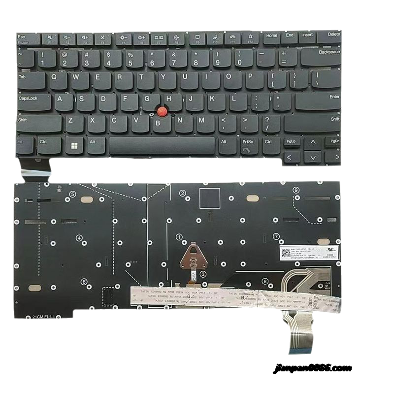 Picture of Original New US Language For Lenovo Thinkpad T14S Gen2 NoBacklit Laptop Keyboard SG-A5140-XUA SN3003 PK131VP1A09 C005