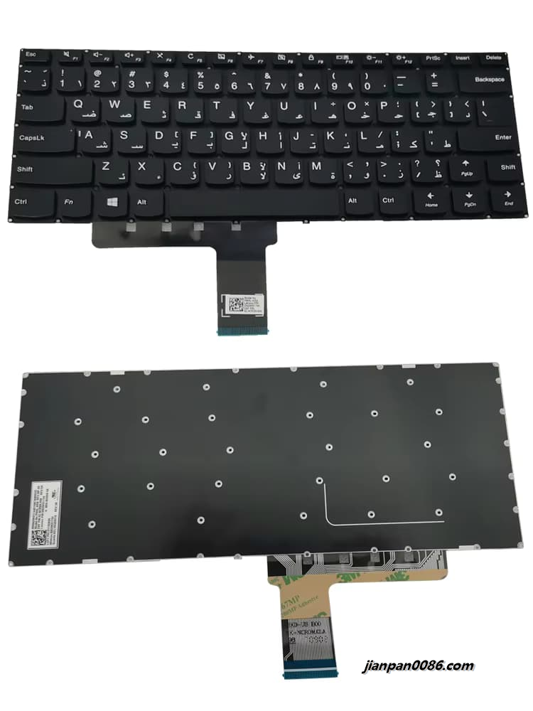 Picture of Original New Arabic Language For Lenovo 310-14 Black Laptop PM4L-ARA PK131192A06 2PE277