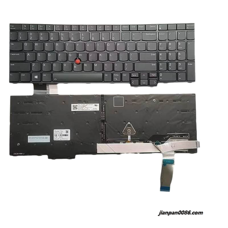 Picture of Oraginal 20312 New US Language For Lenovo Thinkpad T16 Gen1 Backlight Laptop Keyboard SG-B1450-XUA SN3103B PK132D62B00 A752