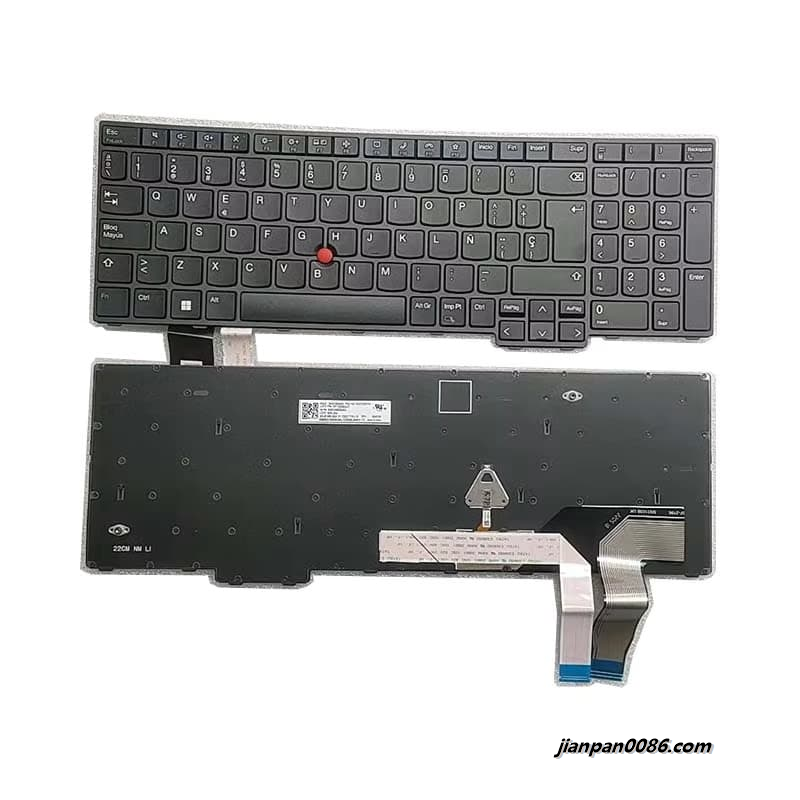 Picture of Oraginal 20222 New Spanish Language For Lenovo Thinkpad T16 Gen1 NoBacklight Laptop Keyboard PK132D62A21 SG-B1460-2EA SN21D93434AA SN3103 E913
