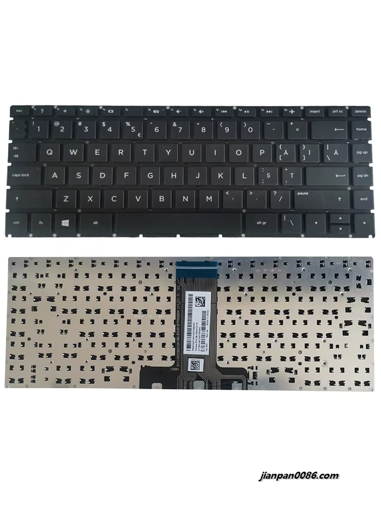 Picture of Original 6326 New For HP Pavilion 14-BA 14T-BA 14M-BA 14-BS ROM Language Black Laptop Keyboard FRU 2B-AB243Q110