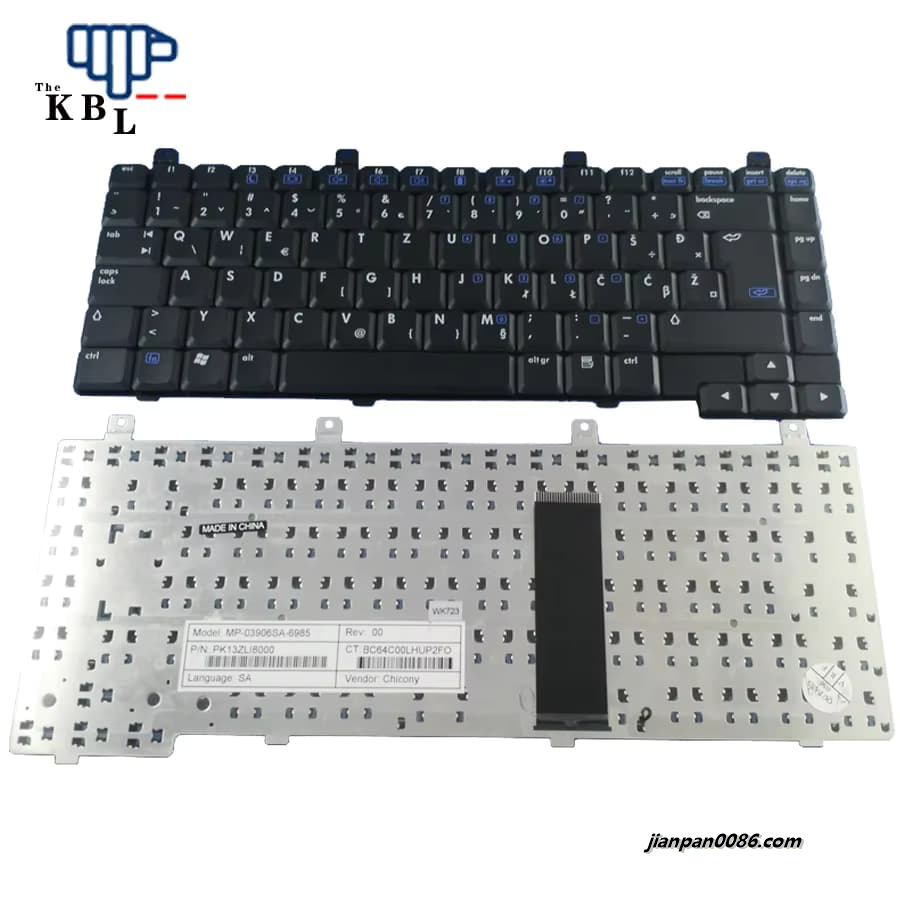 Picture of Oraginal SA Language New For HP Pavilion DV5000 ZX5000 ZV5000 ZD5000  Black Laptop Keyboard MP-03906SA-6985 PK13ZLI8000