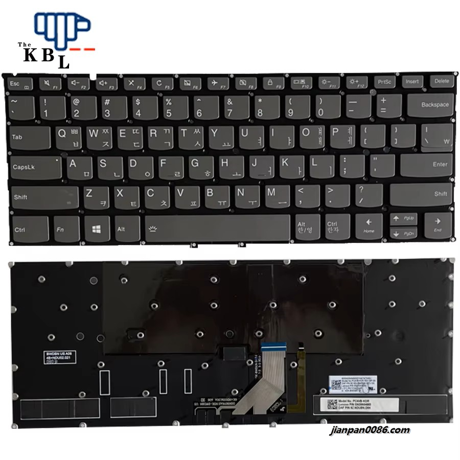 Picture of New For Lenovo Yoga 920-13 Korea Language Black Backlit Laptop Keyboard SN20N04665 PK1314U1A032