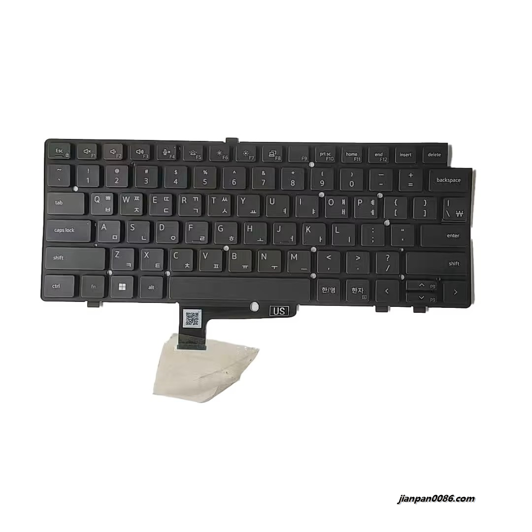 Picture of Original New Korean Language For DELL Latitude 7640 Blue Backlight SG-B2790-XRA SN2B01B20 PK133YK3B05 DP/N:0HJJ88 1PA527 19112