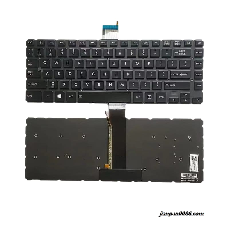 Picture of Original New US Language For Toshiba L40-B Backlight Laptop Keyboard MP-13R53USJ920