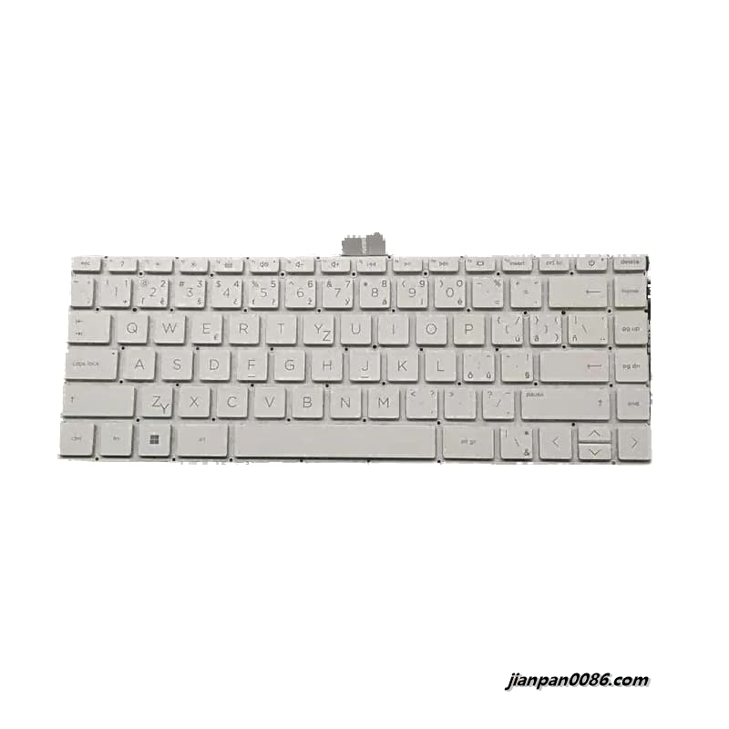 Picture of Original New Czech Language For HP PAVILION 13-BE White NoBacklight Laptop Keyboard SG-A8650-55A SN10PWB3D A770