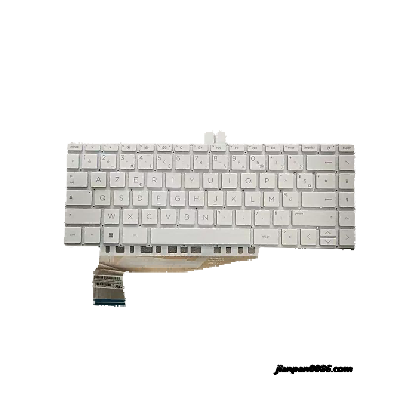 Picture of Original New French Language For HP PAVILION 13-BE White Backlight Laptop Keyboard SG-A8650-XFA SN10PWB3D C065