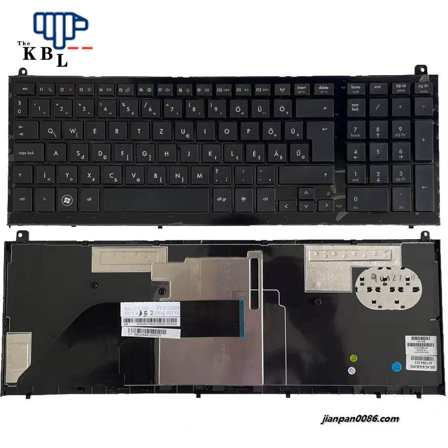 Picture of Original New For HP Probook 4520S 4525S Hungary Language Laptop Keyboard V112130DK1