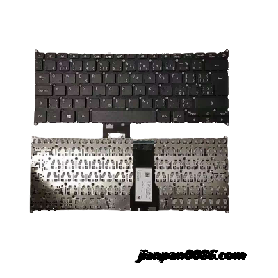 Picture of Original New CZ Czech Layout For Acer SF314 Black NoBacklit Laptop Keyboard Original NKI13130C0 ACM17A66CS 40PTDH8036