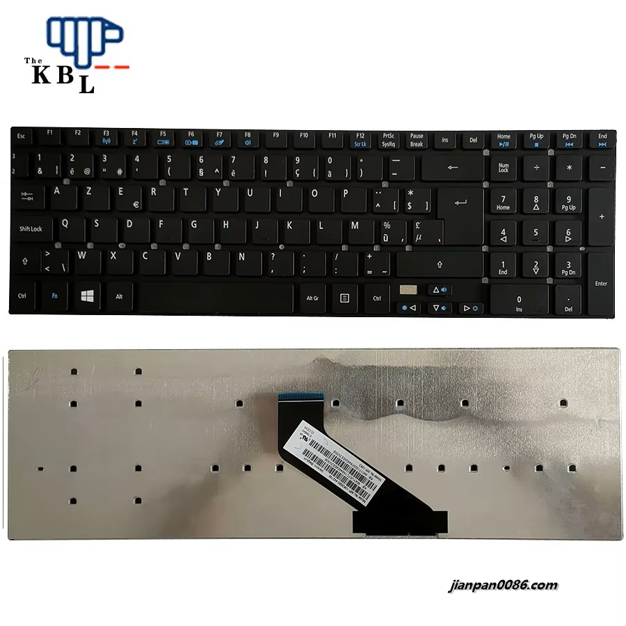 Picture of Oraginal New For Belgium Language Acer Aspire 5830 5830G 5830T 5755 V3-551 V3-771 Black Laptop Keyboard MP-10K36BO-4421W 9211E364