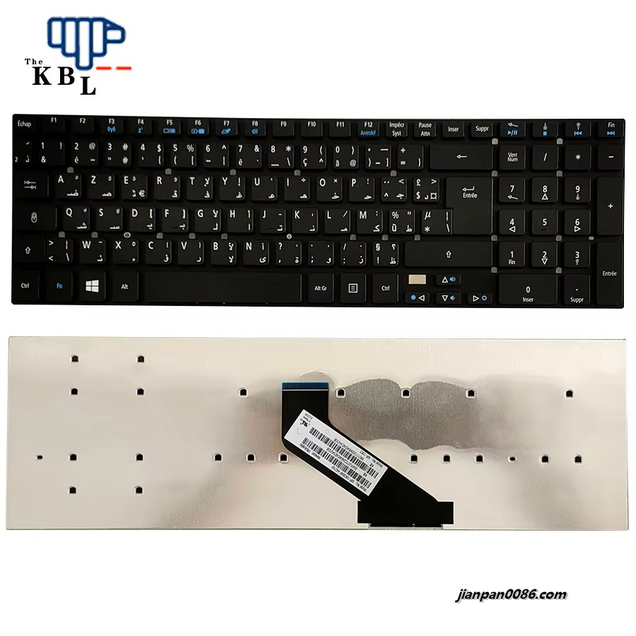 Picture of Oraginal New For Arabic France Language Acer Aspire 5830 5830G 5830T 5755 5755G V3-551 V3-771 Black Laptop Keyboard MP-10K36AF-4421W 921