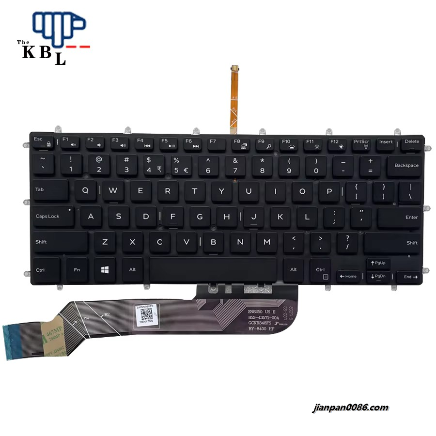 Picture of Oraginal New For Dell 7460 7466 7560 US Language Black Backlit Laptop Keyboard 0R49MX PK132ED3B01