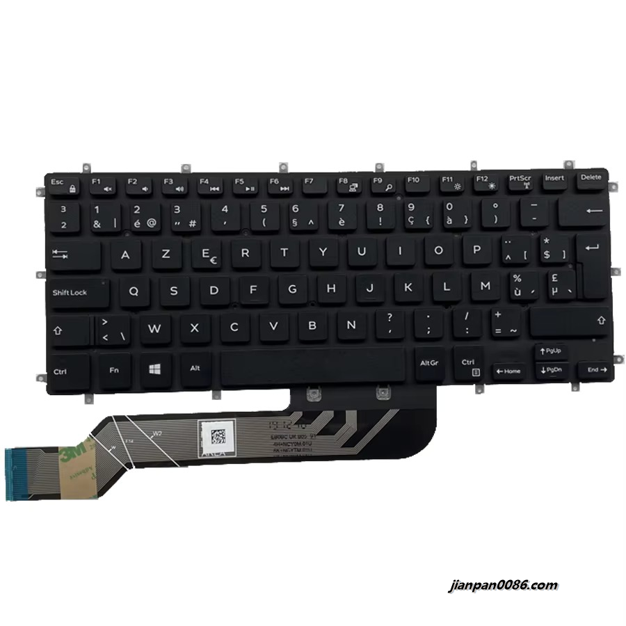 Picture of Oraginal New Korean Language For Dell 7460 7466 7560 Black Nobacklit Laptop Keyboard 0F7GDM KR PK131Q12A05 E477