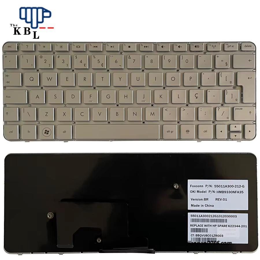 Picture of Original New Brazil Language For HP MINI 210-2000 1103 110-3500 110-4100 Silver Laptop SG-38200-40A 2PE336